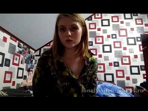 ❤️ Jong blonde student van Rusland hou van groter pieltjies. ️ Russiese pornografie by ons